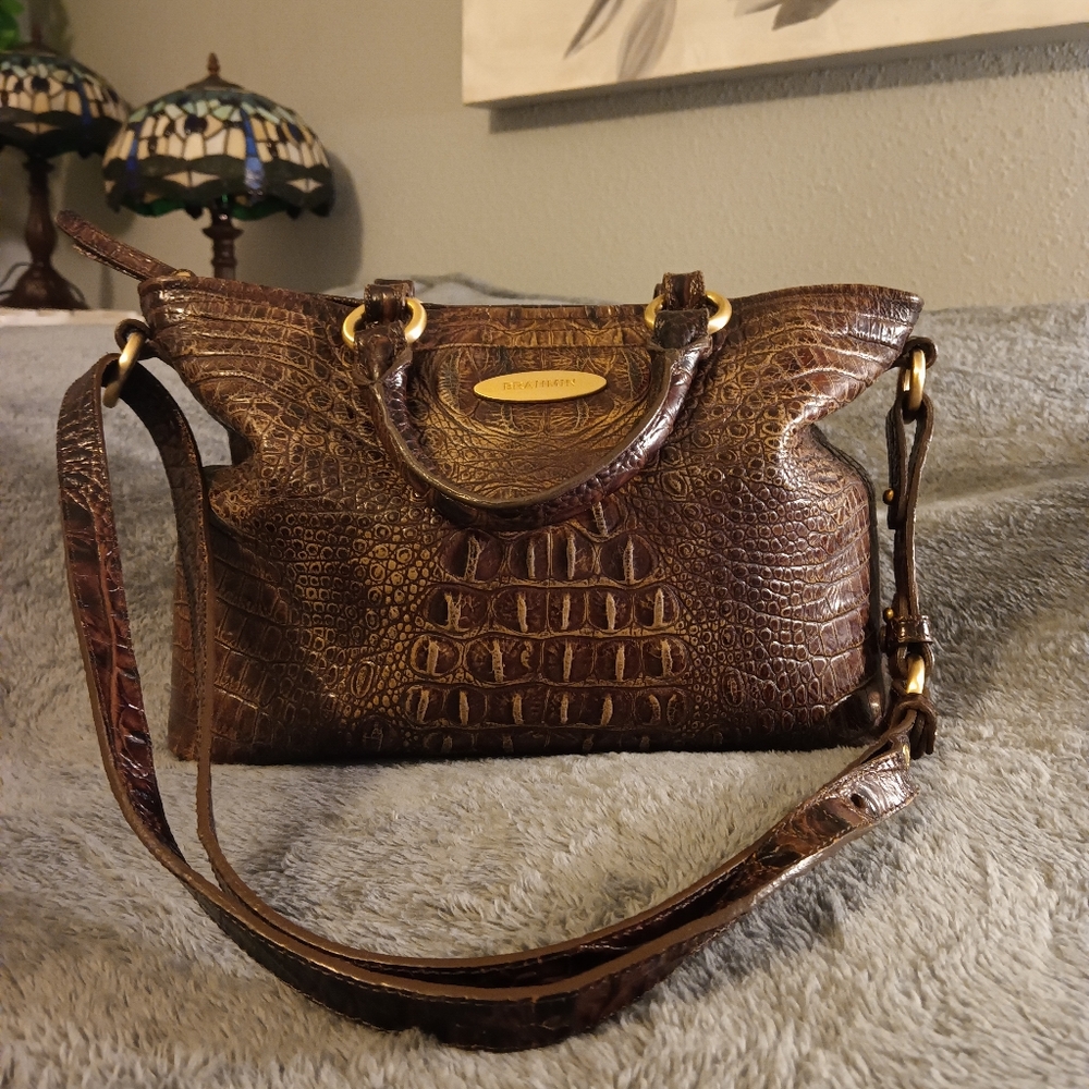 Brahmin Bag. Leather Handbag
